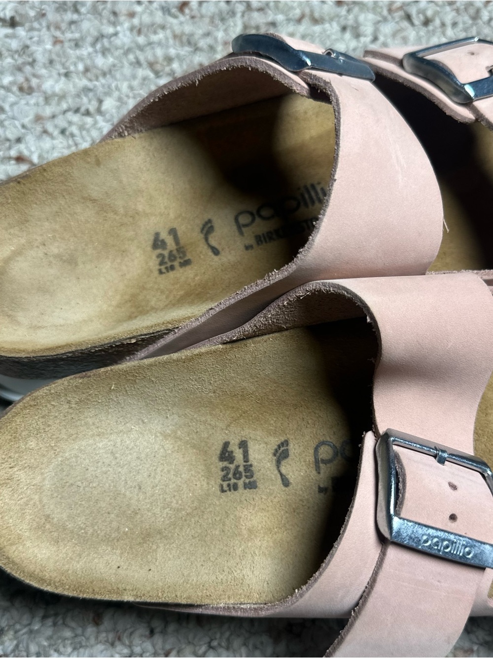 Birkenstock Papillo Platform Sandal Pink Size 10 - Picture 7 of 12